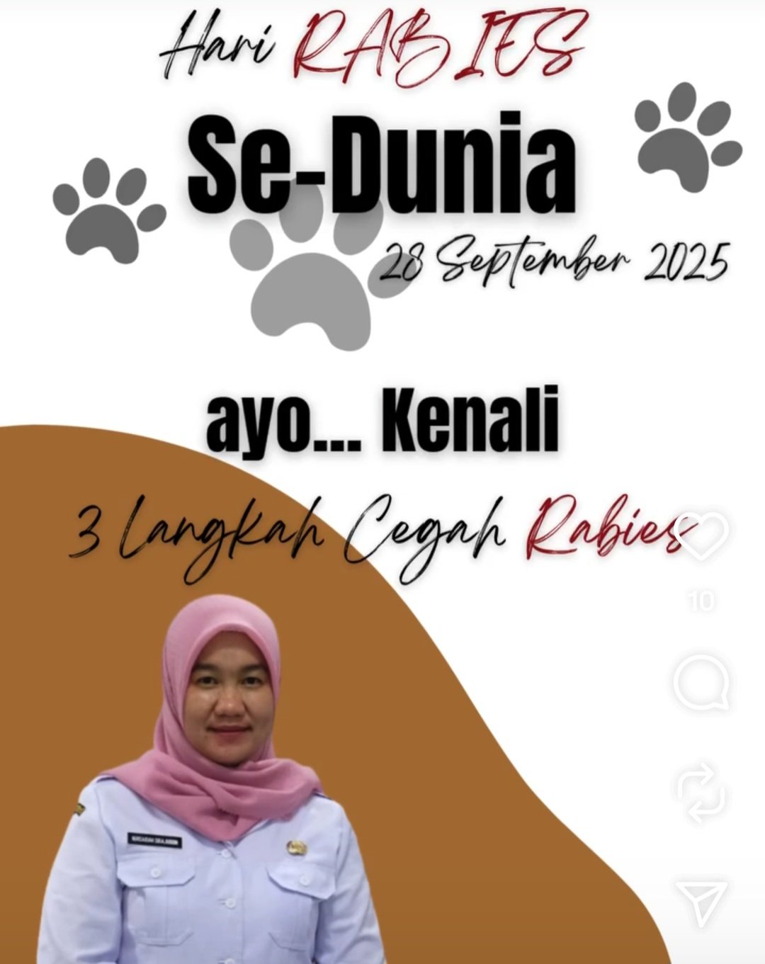 Hari Rabies Sedunia: Dinkes Makassar Ingatkan Tiga Langkah Penting ...